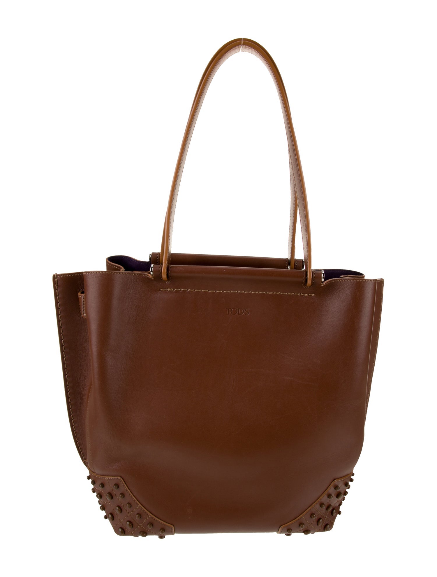 Tod's Leather Top Handle Bag