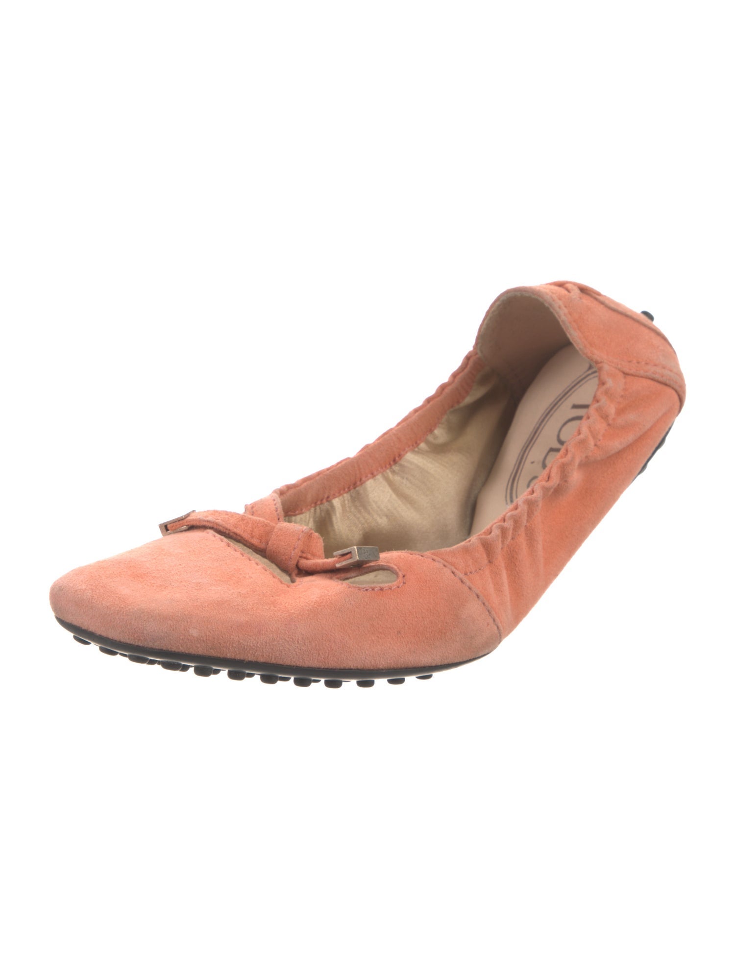 Tod's Suede Ballet Flats