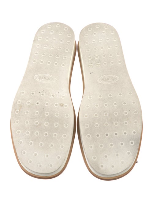 Tod's Leather Studded Accents Slides