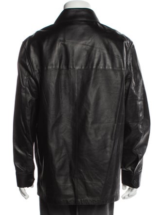 Tod's Leather Utility Jacket