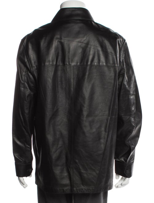 Tod's Leather Utility Jacket