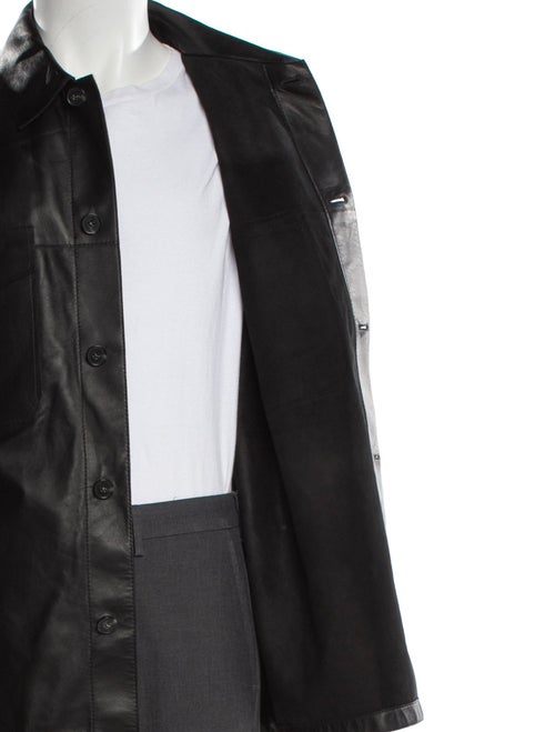 Tod's Leather Utility Jacket