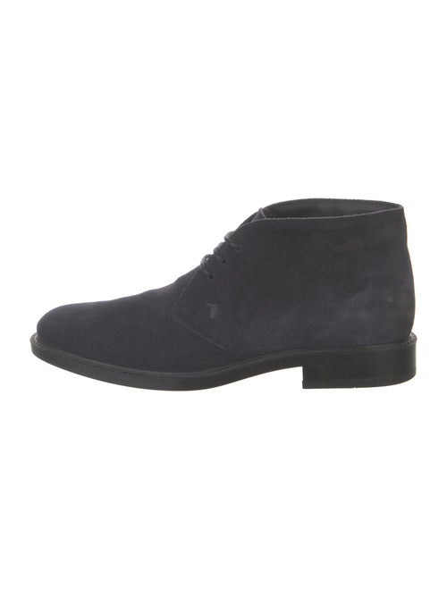 Tod's Suede Lace-Up Boots