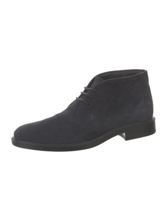 Tod's Suede Lace-Up Boots