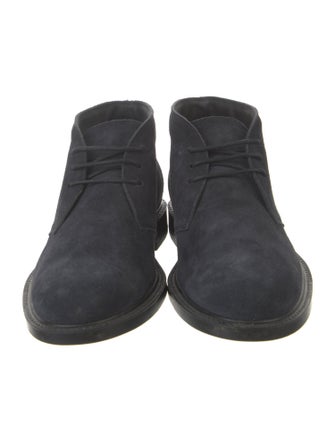 Tod's Suede Lace-Up Boots