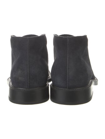 Tod's Suede Lace-Up Boots