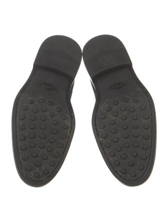 Tod's Suede Lace-Up Boots