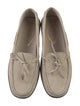 Tod's Suede Bow Accents Moccasins