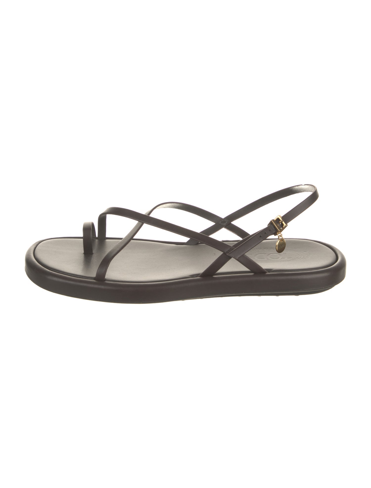 Tod's Leather Slingback Sandals