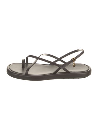 Tod's Leather Slingback Sandals