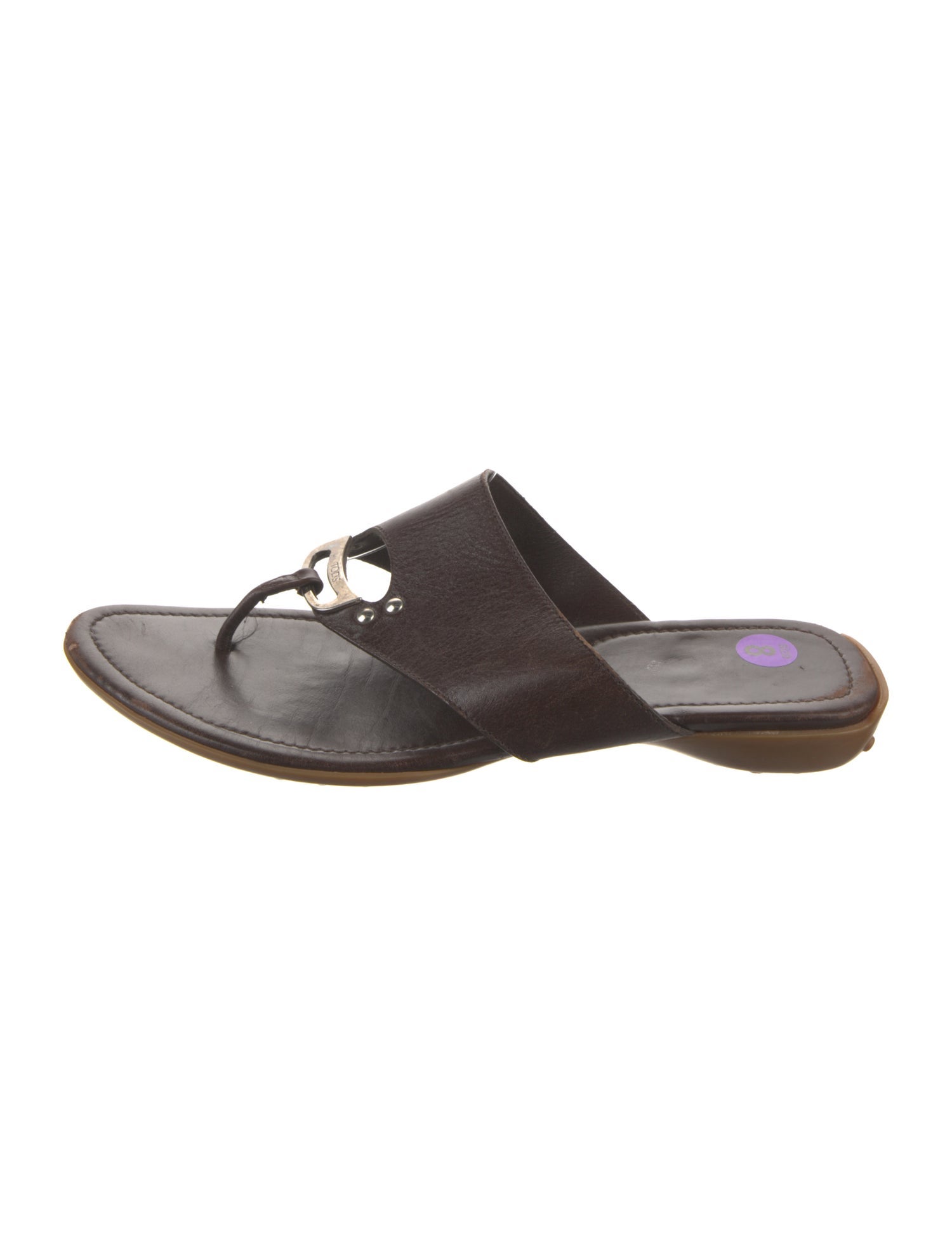 Tod's Leather Flip Flops