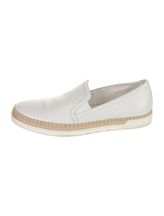 Tod's Leather Espadrilles