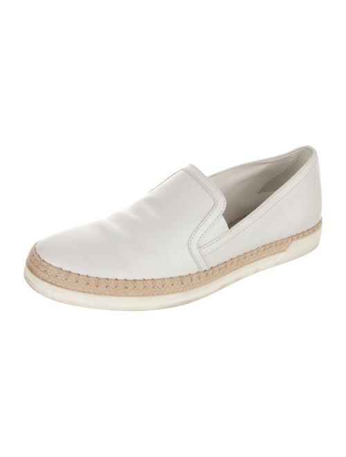 Tod's Leather Espadrilles