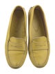 Tod's Leather Whipstitch Trim Loafers
