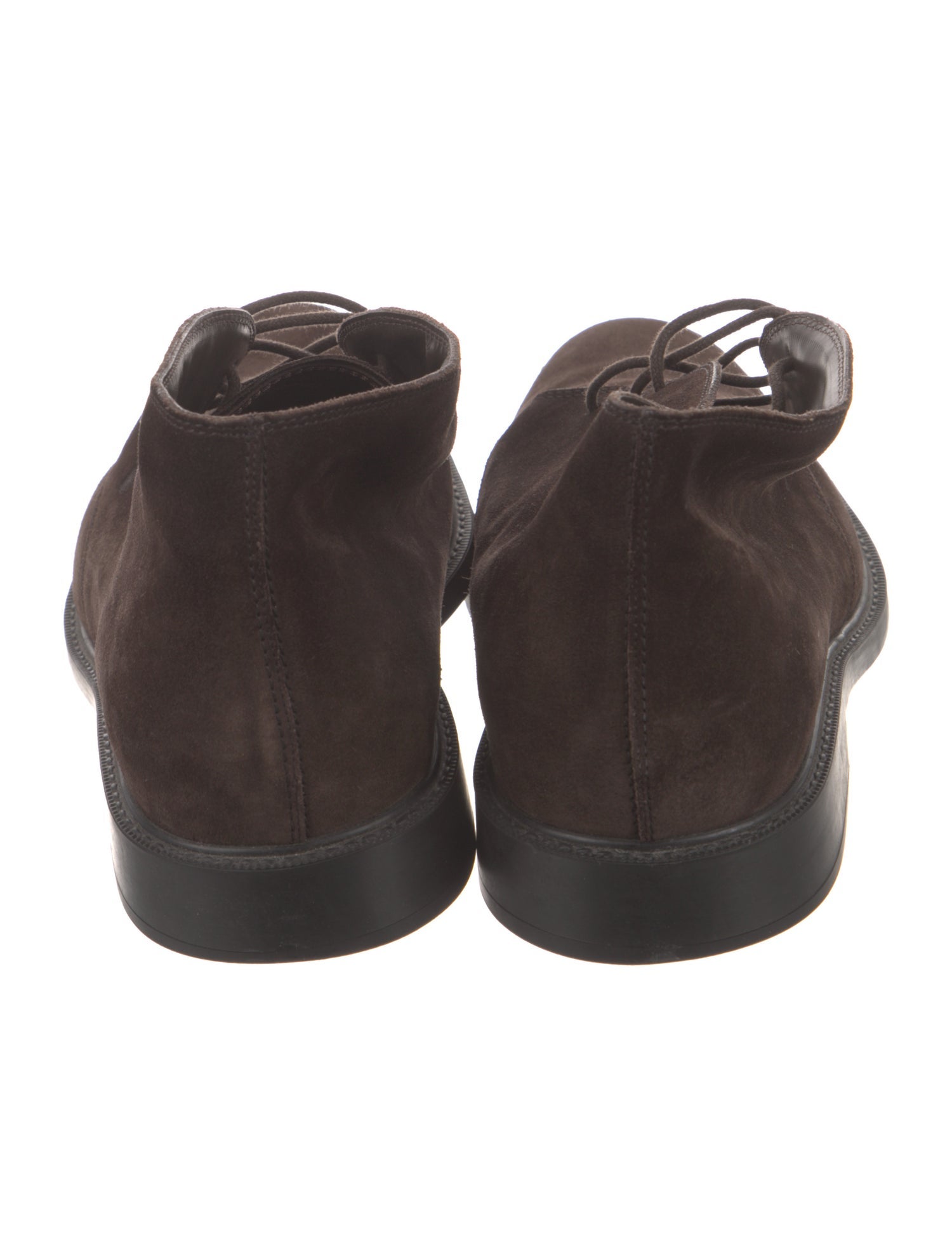 Tod's Suede Lace-Up Boots