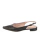 Tod's Leather Slingback Flats