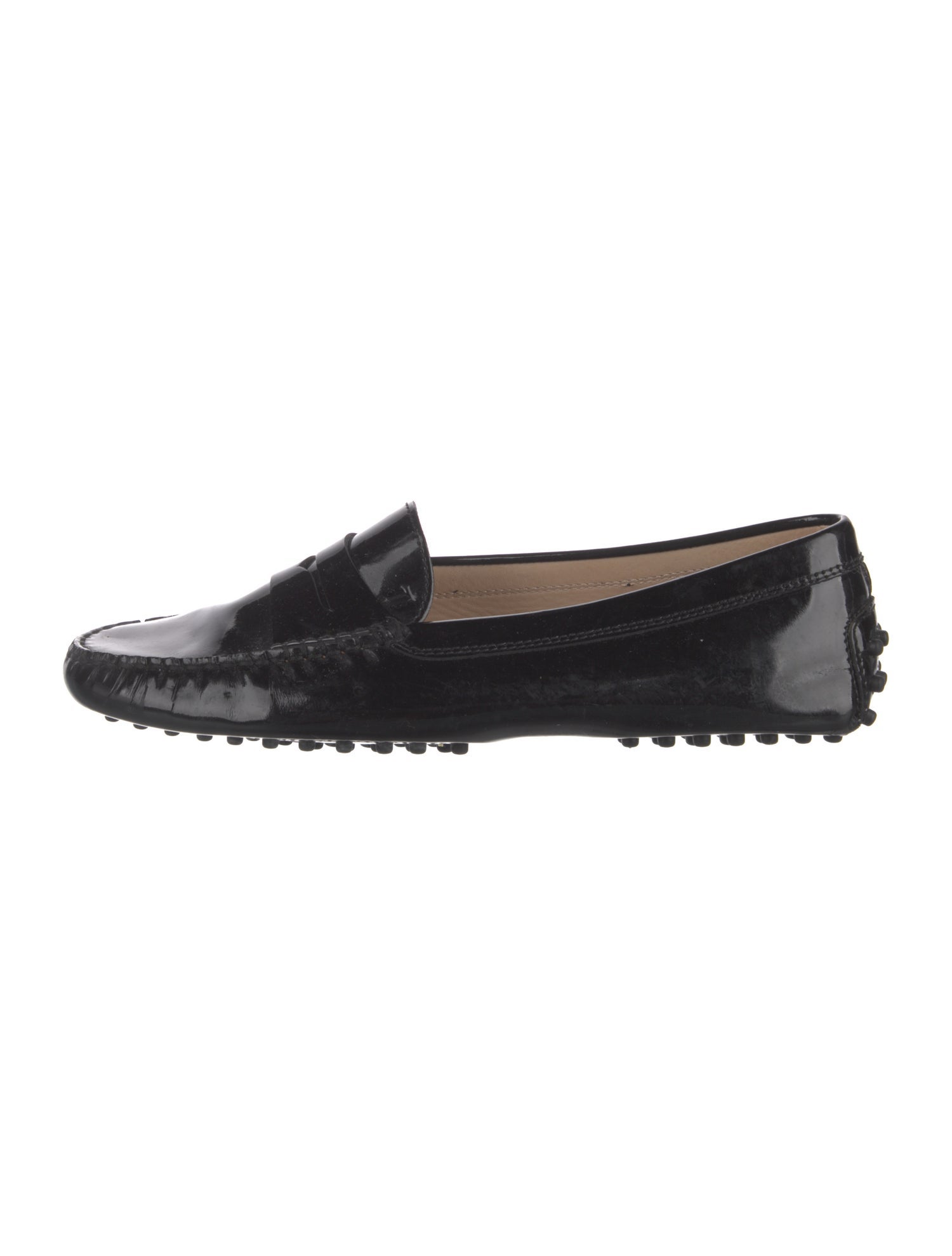 Tod's Patent Leather Loafers