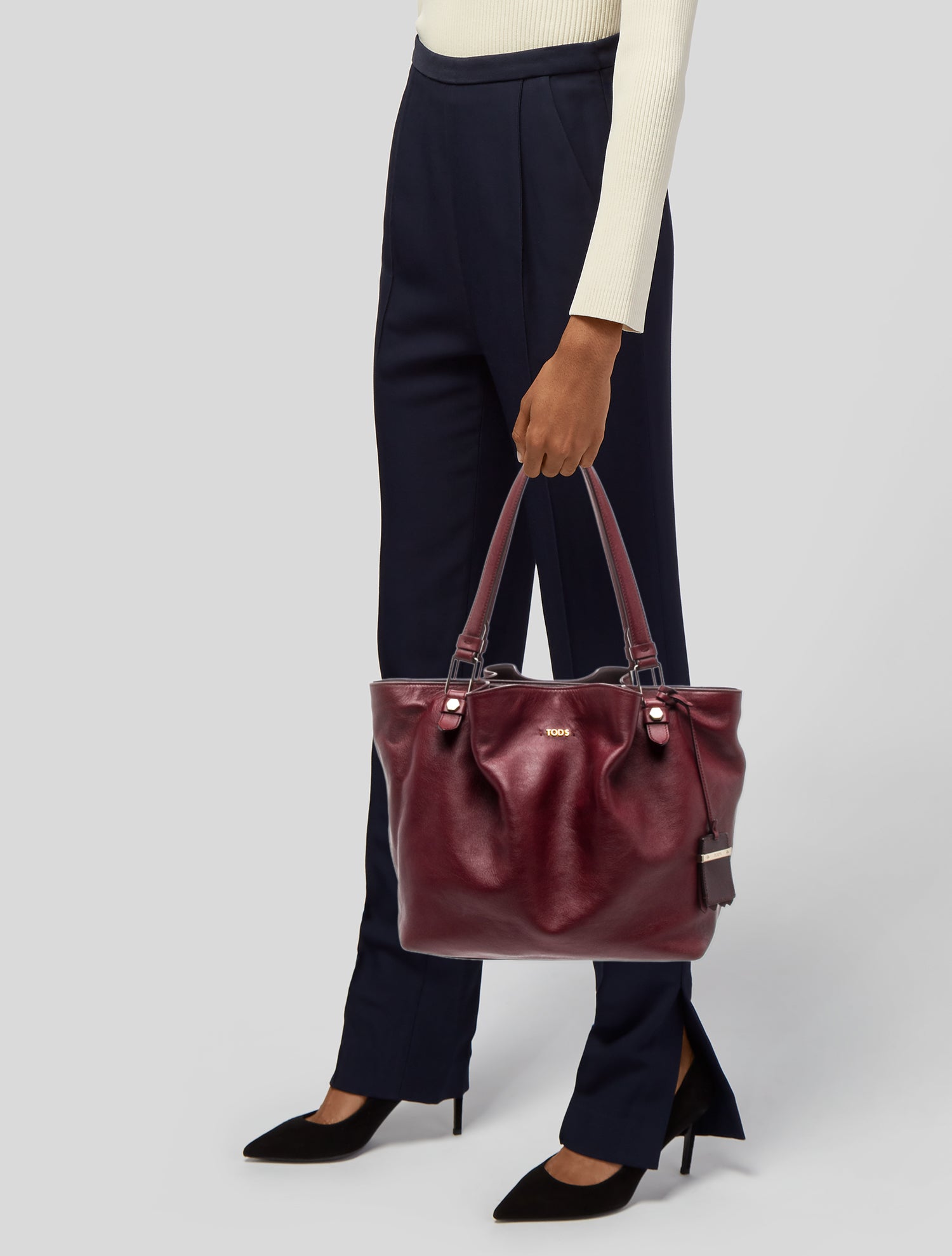 Tod's Leather Bucket Bag
