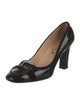 Tod's Patent Leather Crystal Embellishments Pumps