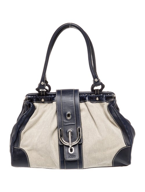 Tod's Canvas Shoulder Bag