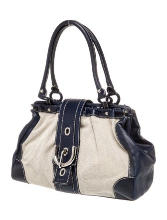 Tod's Canvas Shoulder Bag
