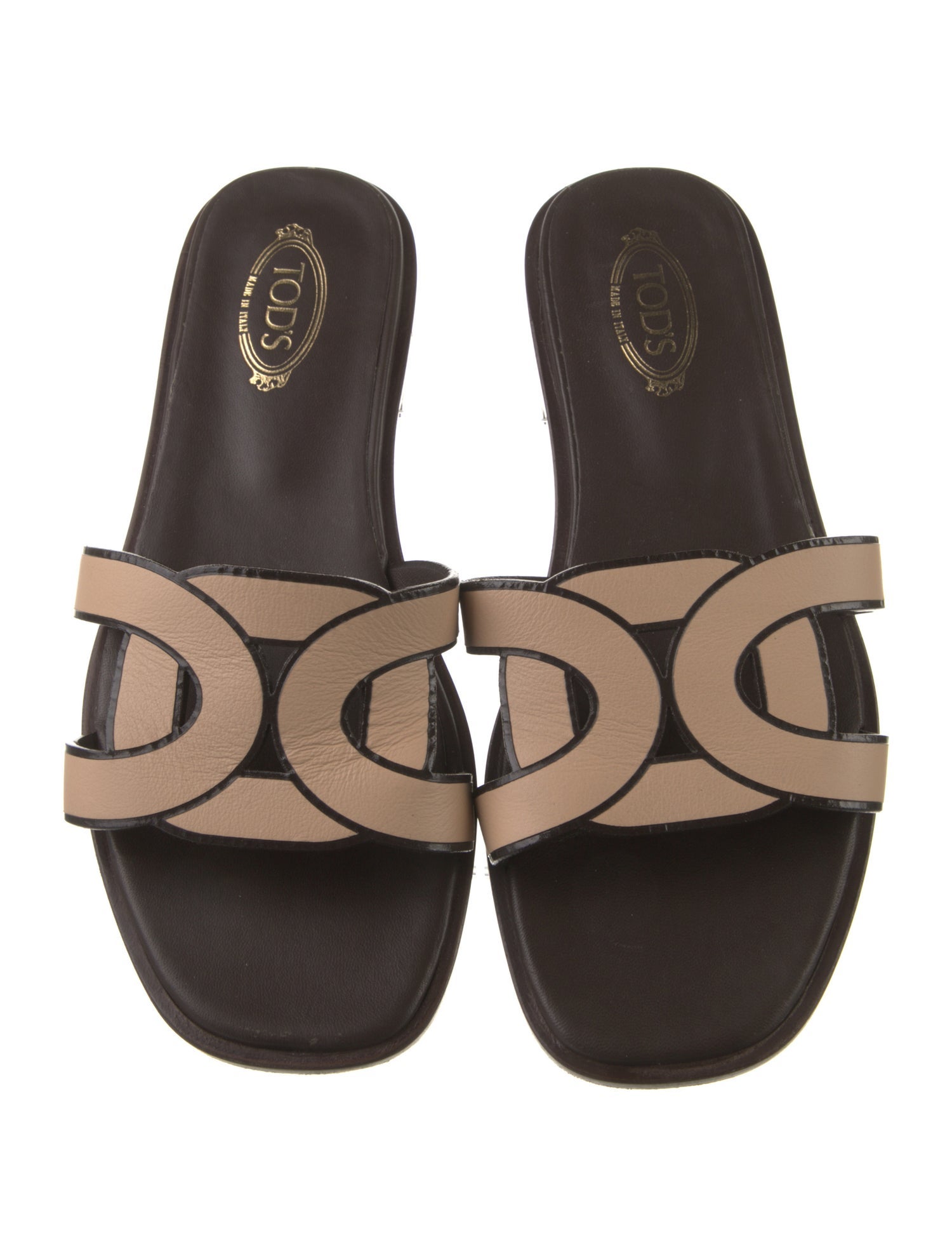 Tod's Leather Slides