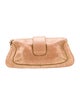 Tod's Embossed Leather Evening Bag