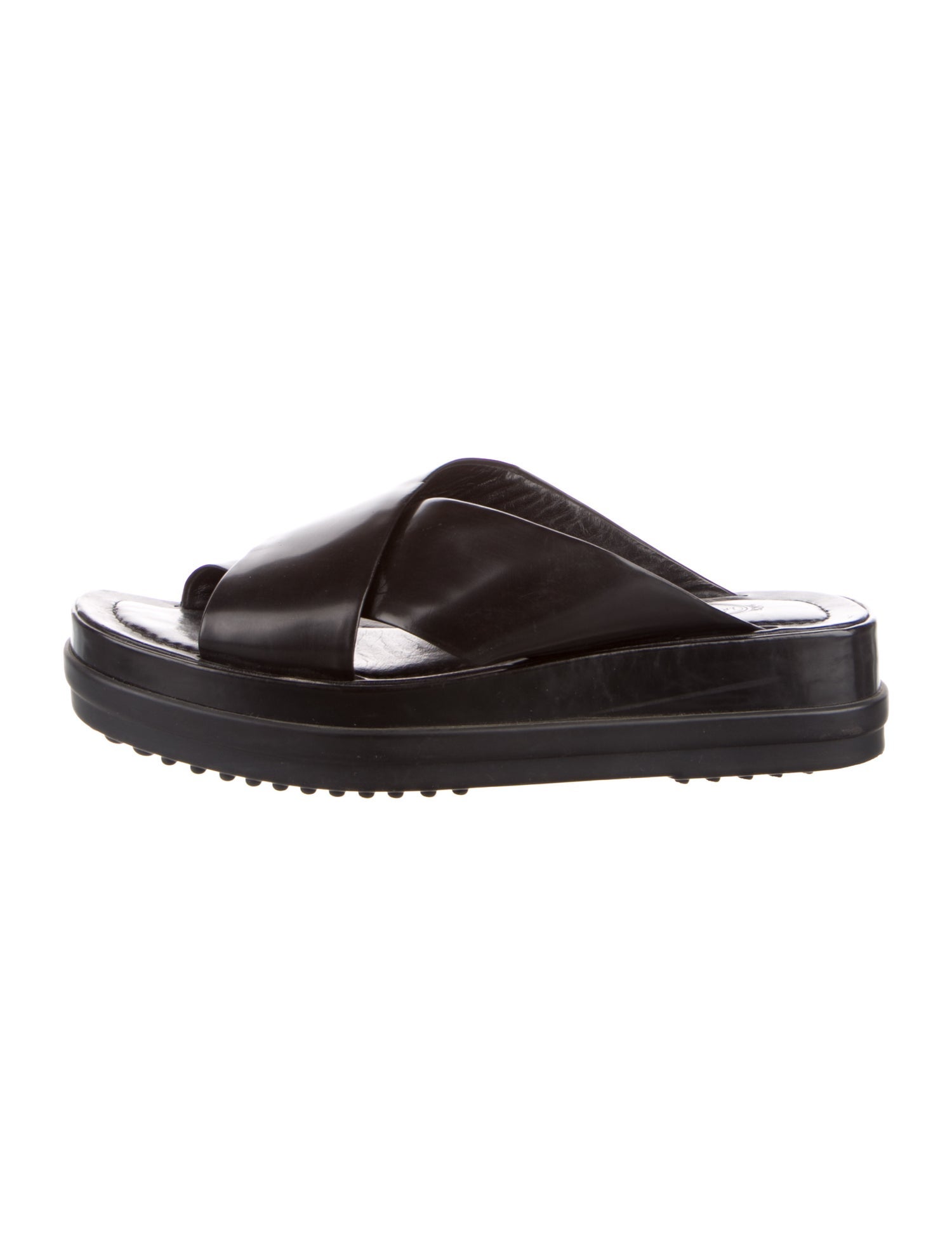 Tod's Leather Slides