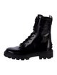 Tod's Patent Leather Combat Boots
