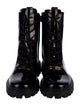 Tod's Patent Leather Combat Boots