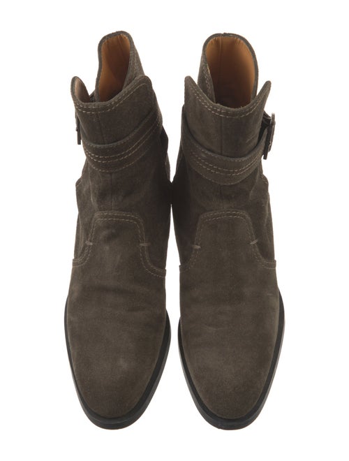 Tod's Suede Moto Boots
