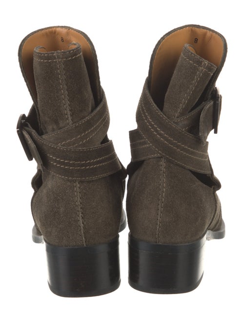 Tod's Suede Moto Boots