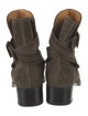 Tod's Suede Moto Boots