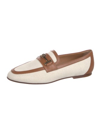 Tod's Canvas Loafers
