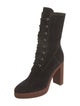 Tod's Suede Lace-Up Boots