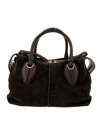 Tod's Suede Top Handle Bag