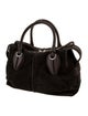 Tod's Suede Top Handle Bag