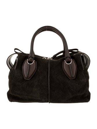Tod's Suede Top Handle Bag