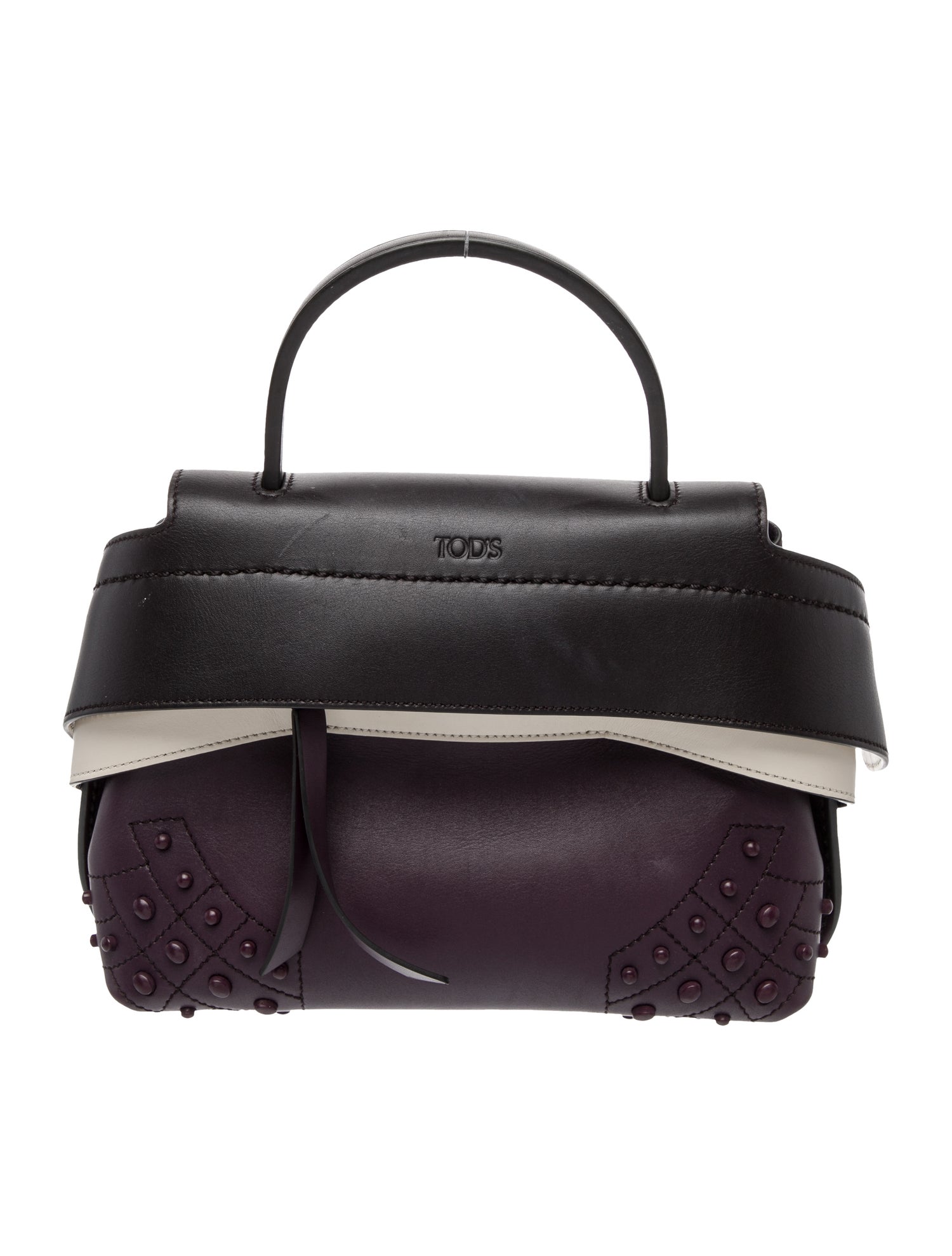 Tod's Leather Top Handle Bag