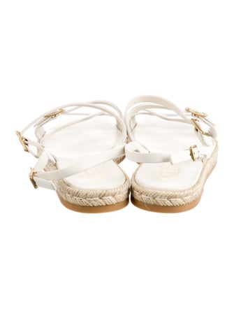 Tod's Leather Espadrilles