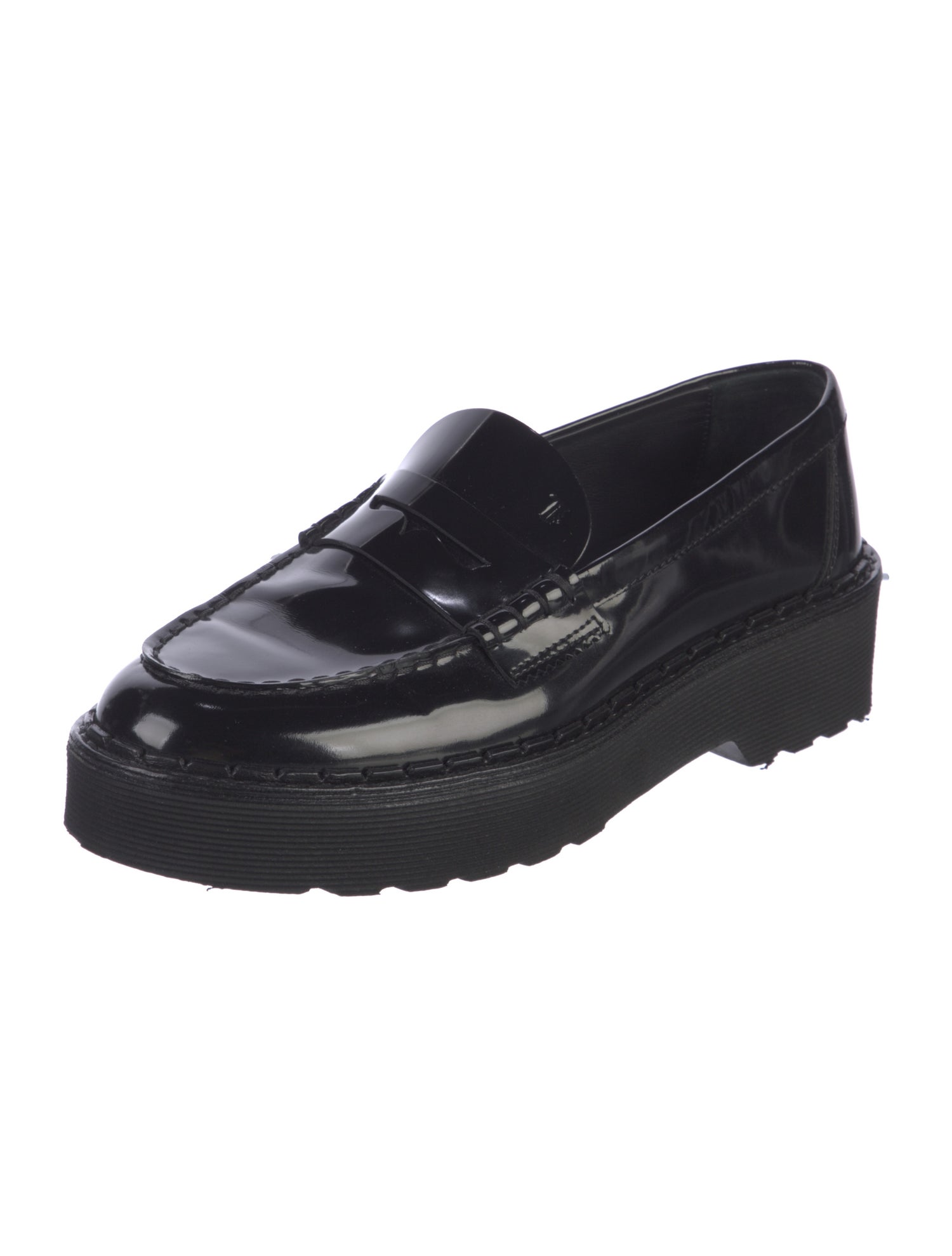 Tod's Patent Leather Loafers
