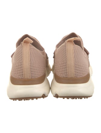 Tod's Leather Trim Embellishment Sock Sneakers