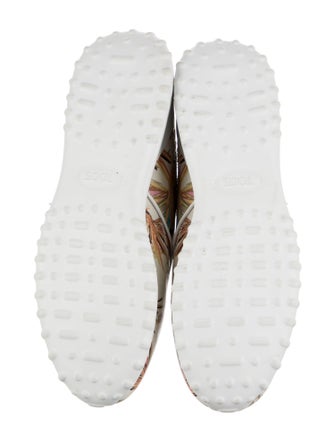 Tod's Leather Printed Sneakers