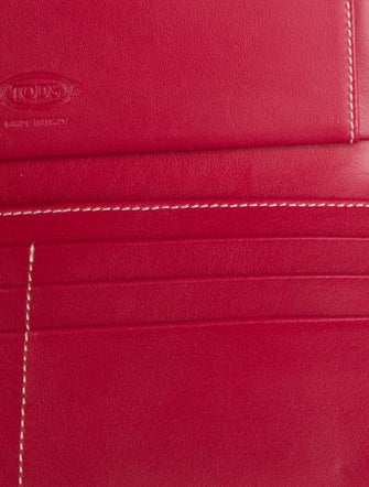 Tod's Crocodile Bifold Wallet