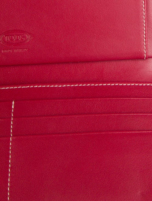 Tod's Crocodile Bifold Wallet