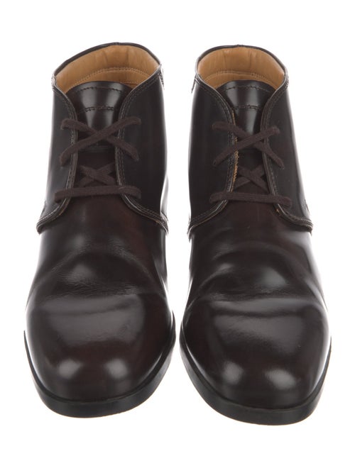 Tod's Leather Lace-Up Boots