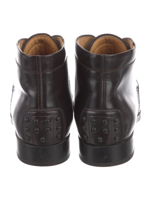 Tod's Leather Lace-Up Boots