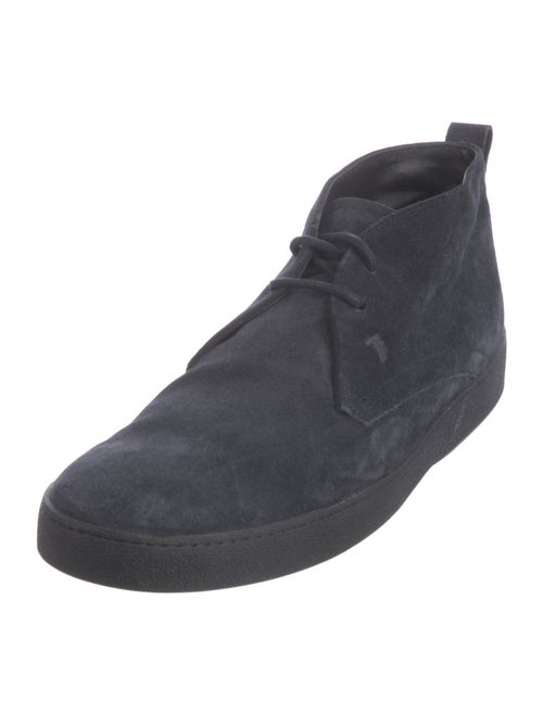 Tod's Suede Lace-Up Boots