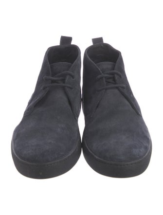 Tod's Suede Lace-Up Boots