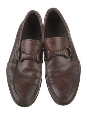 Tod's Horsebit Accent Leather Drivers